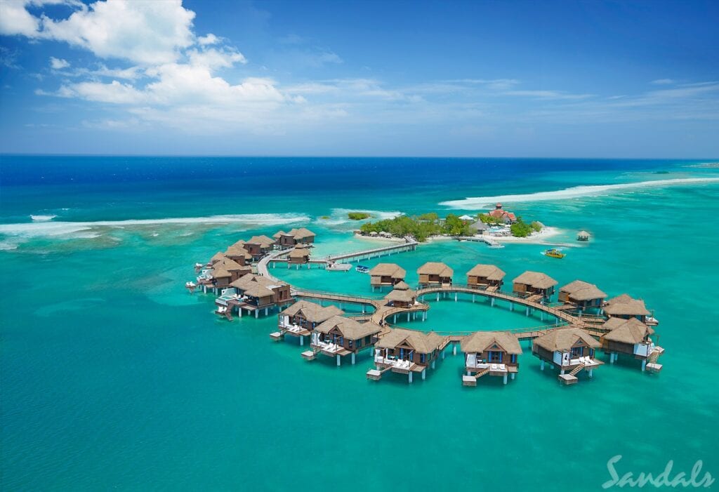 Sandals Royal Caribbean, one of the cheapest Sandals resorts you can visit.