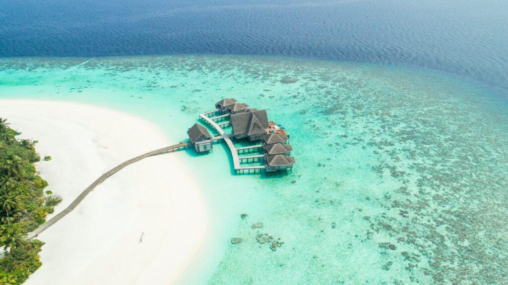 Maldives, one of the top exotic honeymoon destinations around the world.