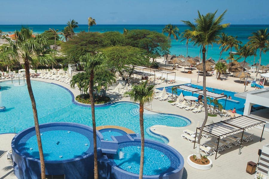 Riu Palace Antillas, one of the best resorts in Aruba for adults.